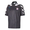 Puma X Ks Jersey Stripe Splicing Short Sleeve Polo Black