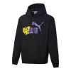 Puma X Kuzma Hoodie 'black Yellow Purple'