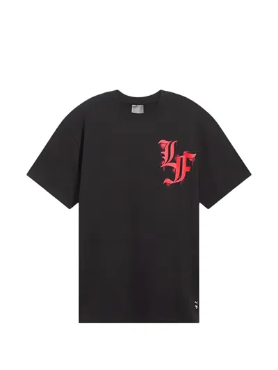 Puma X Lafrance Logo-print T-shirt In Black