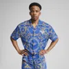 Puma X Lamelo Ball Golden Child Men's Basketball Shirt In Blue