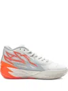 Puma X Lamelo Ball Mb.02 "platinum Grey/ultra Orange" Sneakers In Multi