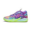Puma X Lamelo Ball Mb.03 Be You Men's Basketball Shoes In Purple Glimmer-knockout Pink-green Gecko