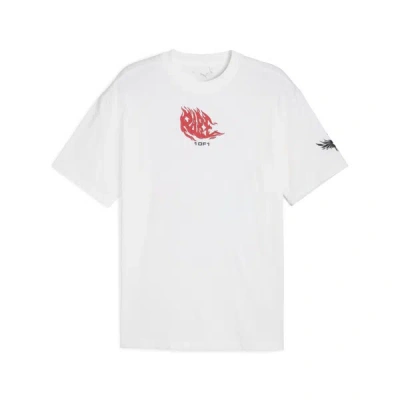 Puma X Lamelo Ball Phoenix Men's T-shirt In White