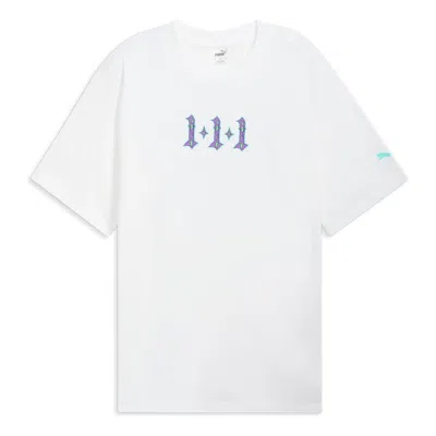 Puma X Lamelo Be You Basketball T-shirt 'white'