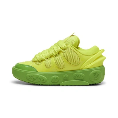 Puma X Lamelo Ball Lafrancé Assist Big Kids' Shoes In Green-lime Smash
