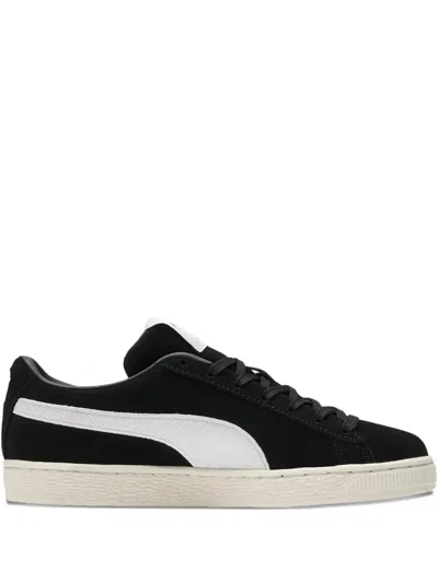 Puma X Lauren London Suede Sneakers In Black