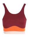 Puma X Lemlem Lemlem Crop Tank Woman Top Garnet Size L Polyester, Elastane In Red