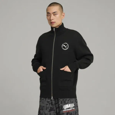 Puma X Lmc Full-zip Jacket Men In Black