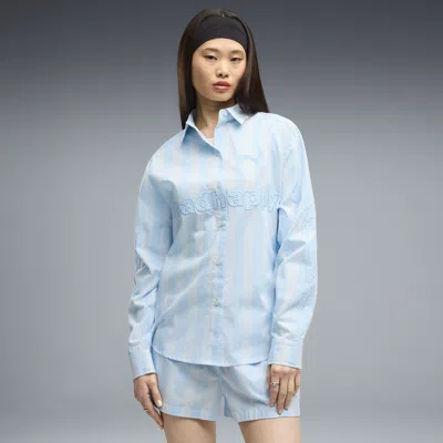 Puma X Madhappy Women's Lounge Shirt In Blue