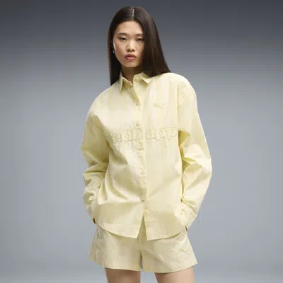 Puma X Madhappy Women's Lounge Shirt In Neutral