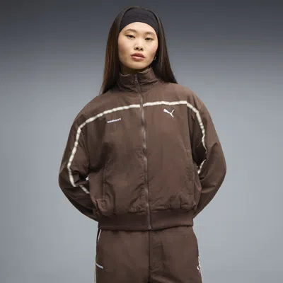 Puma X Madhappy Women's Oversized Track Jacket In Blue