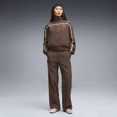 Puma X Madhappy Women's Track Pants In Brown