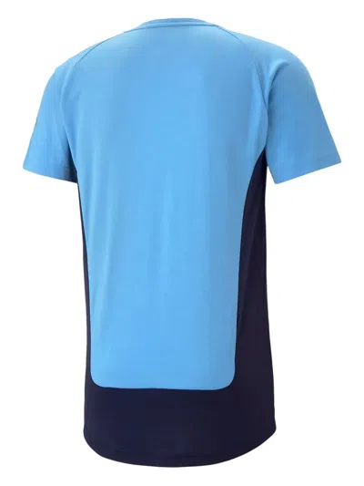 Puma X Manchester City Crew-neck T-shirt In Blue