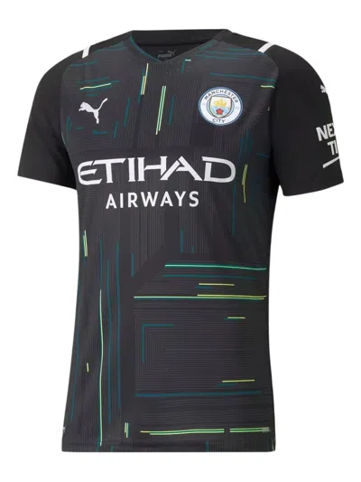 Puma X Manchester City Gk Shirt Replica T-shirt In Blue