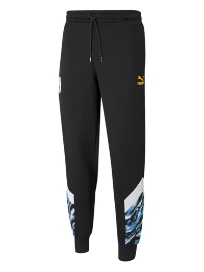 Puma X Manchester City Track Pants In Black