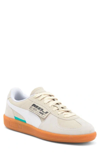Puma Mad Dog Jones X Mercedes-amg F1 Palermo Trainer In  White-warm White