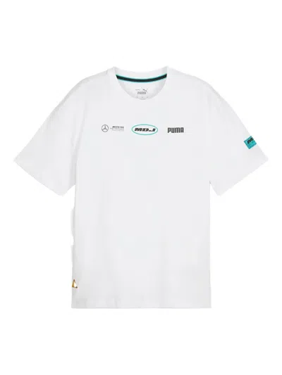 Puma X Mercedes-amg Petronas F1 X Mdj Cotton T-shirt In White