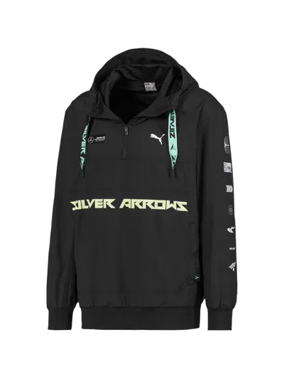 Puma X Mercedes Amg Petronas Street Hoodie In Black