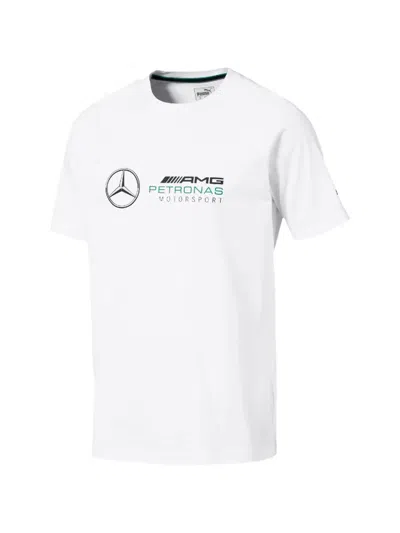 Puma X Mercedes Logo T-shirt In White