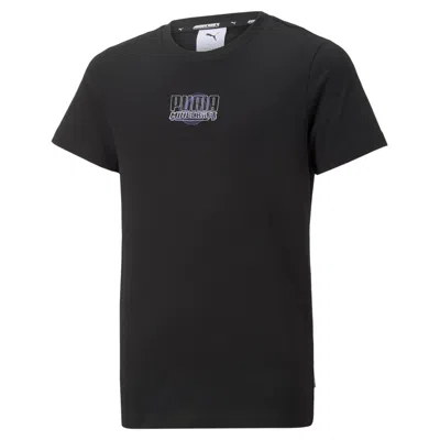Puma Kids'  X Minecraft T-shirt In Nero