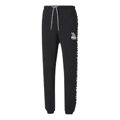 Puma X Mr Doodle Pants 'black White'