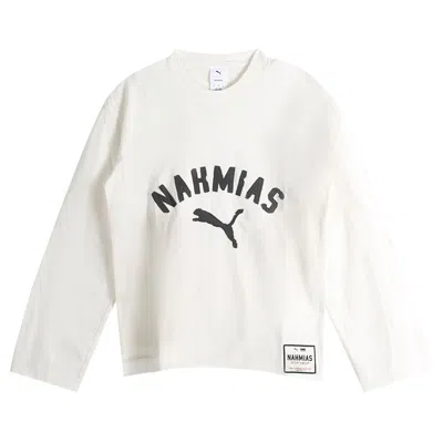 Pre-owned Puma X Nahmias Long-sleeve Tee 'warm White' | Men's Size Xl