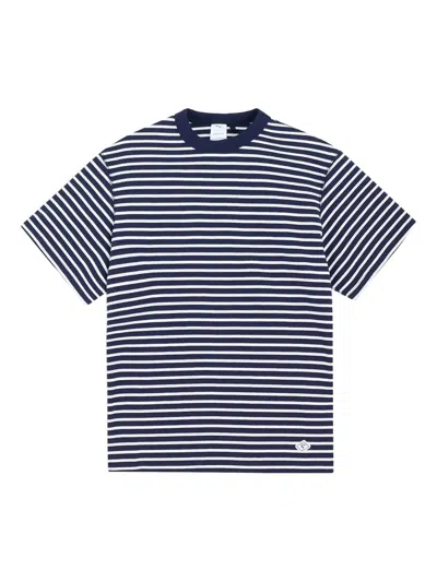 Puma X Nanamica Striped T-shirt In Blue