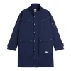 Puma X Nanamica Woven Jacket 'navy' In Blue