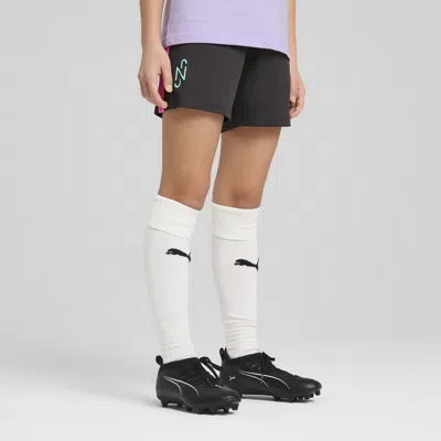 Puma X Neymar Creativity Big Kids' Soccer Shorts In Gray