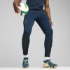 Puma X Neymar Jr "bna" Men's Training Pants In Blue Horizon-grassy Green