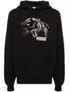 Puma X Noah Logo Graphic Hoodie In Black