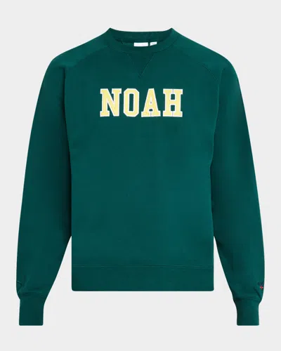 Puma X Noah Men's Crew Sweatshirt In Green