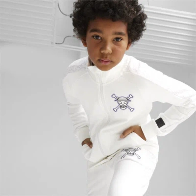 Puma X One Piece Big Kids' T7 Jacket In White