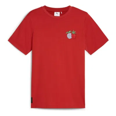Puma X One Piece Graphic T-shirt 'club Red'