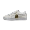Puma Boys   Suede 1 Piece In Feather Gray-platinum Gray