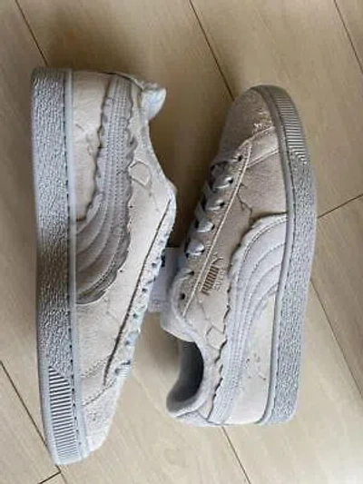 Pre-owned Puma X One Piece Suede Lufy Gear 5 Feather Gray 396524-01 Men's Us8.0 26.0cm