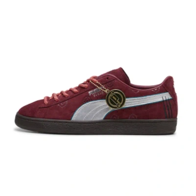 Pre-owned Puma X One Piece Suede "red-haired Shanks" (396521-01) Expeditedship In Team Regal Red