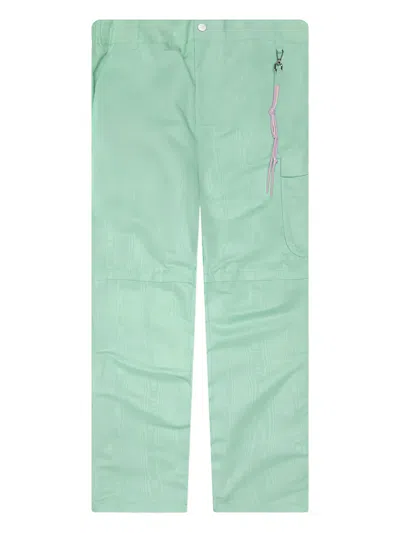 Puma X Palomo Logo-patch Trousers In Green