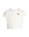 Puma X Palomo Baby Tee T-shirt Ivory Size S Cotton, Polyester, Elastane In White