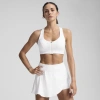 Puma X Pamela Reif Women's Zip Sports Bra In White