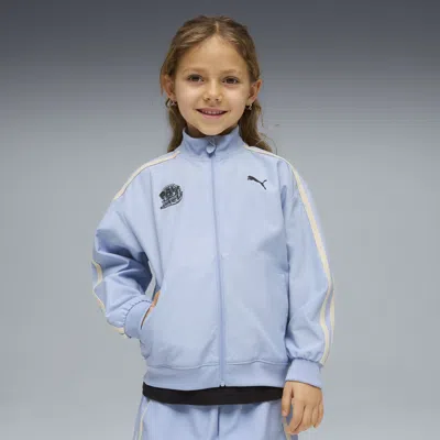Puma X Paw Patrol Little Kids' T7 Track Jacket In Blue