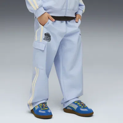 Puma X Paw Patrol Little Kids' T7 Track Pants In Blue