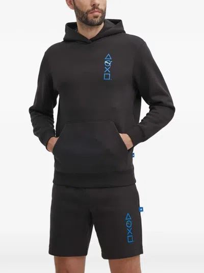 Puma X Playstation Graphic Hoodie In Black