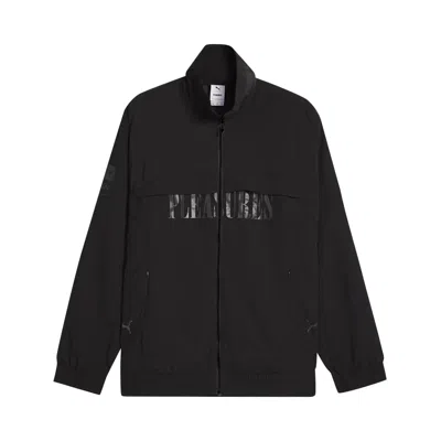 Pre-owned Puma X Pleasures Cellerator Track Jacket ' Black'