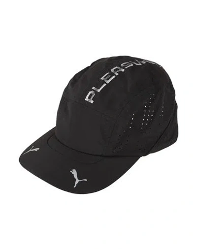 Puma X Pleasures Cap Man Hat Black Size Onesize Polyamide