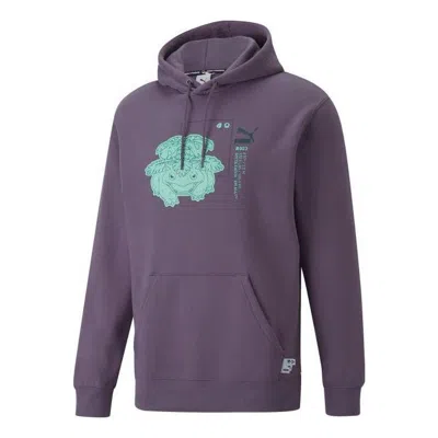 Puma X Pokemon Hoodie 'purple' In Multi