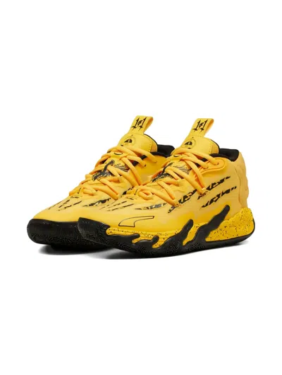 Puma Kids' X Porche Lamelo Ball Sneakers In Yellow