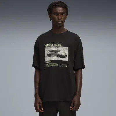 Puma X Porsche Legacy Graphic T-shirt 2 Men In Black