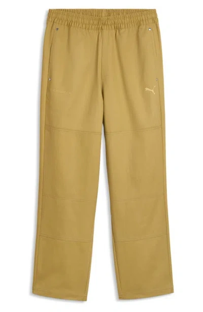 Puma X Porsche Legacy Lifestyle Pants In Gold