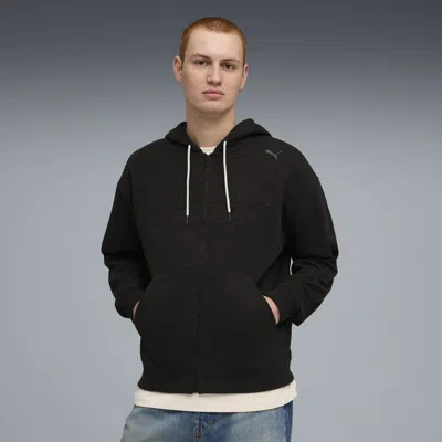 Puma X Porsche Legacy Lifestyle Zip Jacket Men In Black